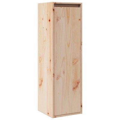 Armario de pared de madera maciza de pino 30x30x100 cm