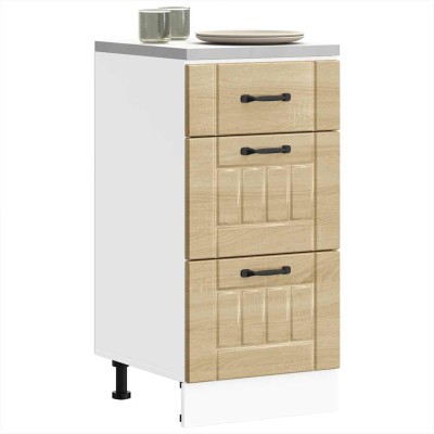 Mueble bajo de cocina Lucca roble sonoma