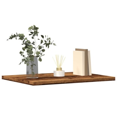 Tablas de estantería 4 uds madera envejecida 40x30x1,5 cm