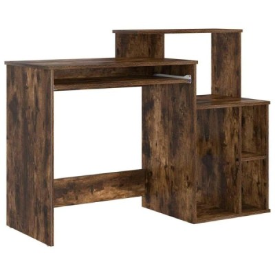 Escritorio Roble ahumado 120,5 x 44 x 88,5 cm | TanderMuebles