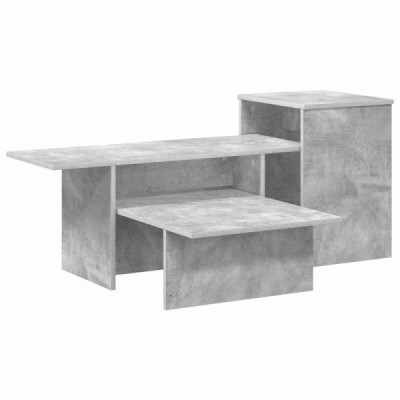 Mesa Consola Gris Concreto 91,5 x 35 x 38,5 cm | TanderMuebles