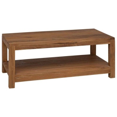 Mesa de centro Natural 100 x 50 x 40 cm Madera de teca  | TanderMuebles