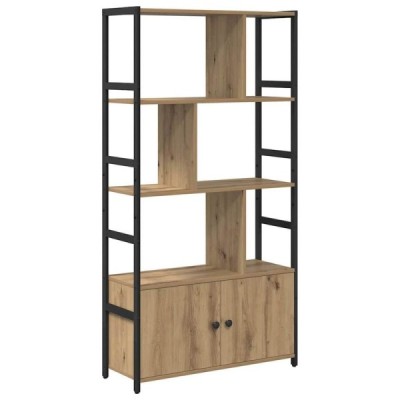 Estante de libros 80 x 30 x 155,5 cm Madera de ingenier | TanderMuebles