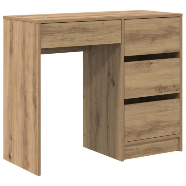 Escritorio Roble artisan Madera de ingeniería 90 x 37.5 | TanderMuebles