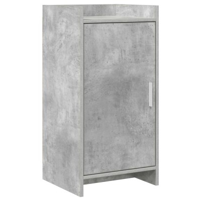 Aparador Gris Hormigón 40 x 36 x 80 cm Madera de ingeni | TanderMuebles