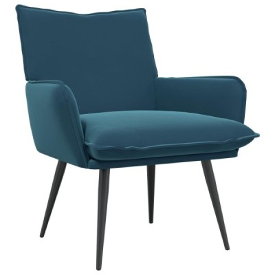 Sillón Azul Terciopelo | TanderMuebles