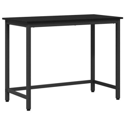 Mesa Roble Negro 80 x 50 x 76,5 cm Madera Ingenierizada | TanderMuebles