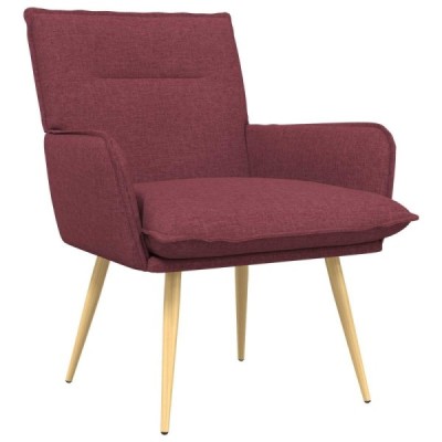 Sillón Rojo vino Tela | TanderMuebles