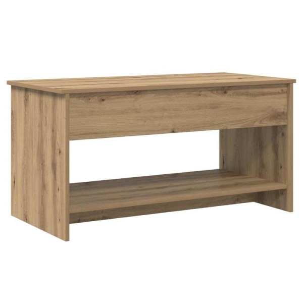 Mesa de Café Roble artisan 80 x 50,5 x 41,5 cm | TanderMuebles