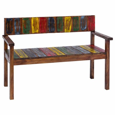 Sillas de comedor 4 unidades madera maciza reciclada