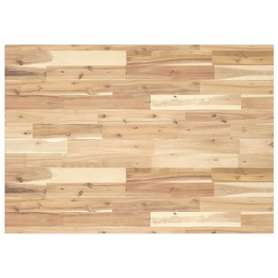 Tablero escritorio madera maciza acacia sin tratar 80x70x2 cm