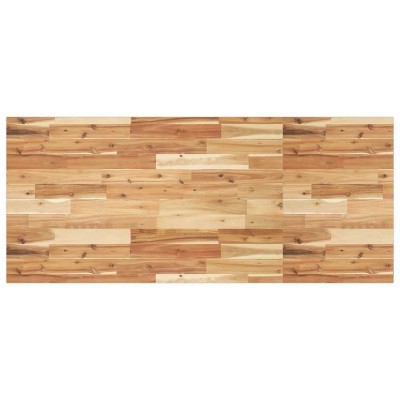 Tablero escritorio madera maciza acacia sin tratar 140x60x2 cm