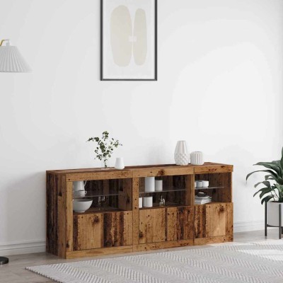 Vitrina Madera vieja 162 x 37 x 67 cm Madera contrachapada