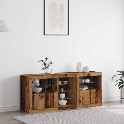 Vitrina Madera vieja 162 x 37 x 67 cm Madera contrachapada