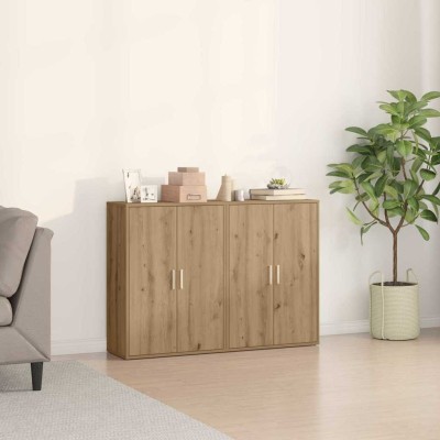 Buffet Roble artisan 60 x 31 x 84 cm Madera contrachapada