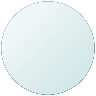 Tablero de mesa cristal templado redondo 600 mm
