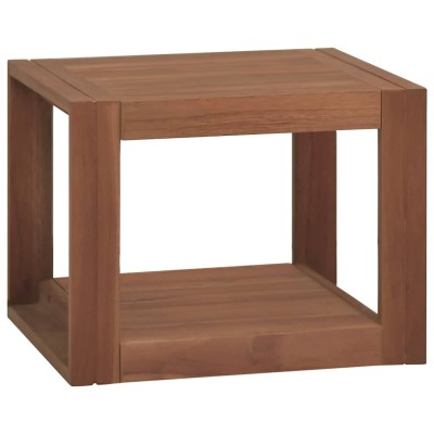 Armario de baño de pared madera maciza de teca 45x45x35 cm