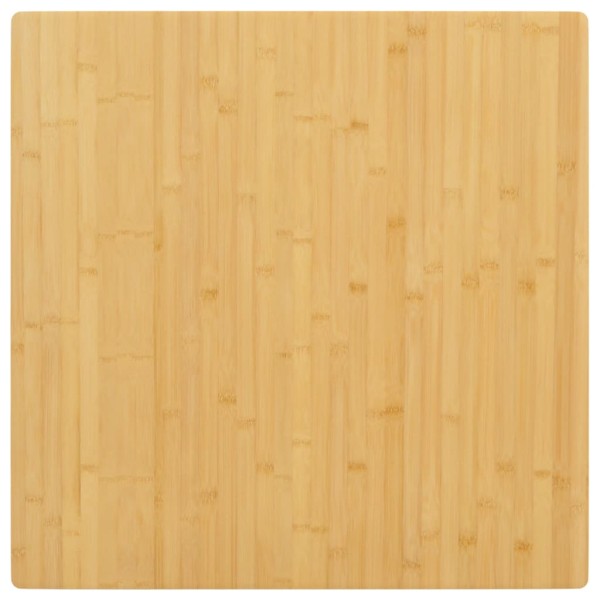 Tablero de mesa de bambú 80x80x1,5 cm