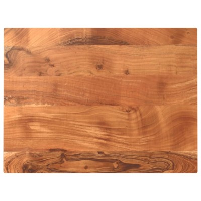 Tablero de mesa rectangular madera maciza acacia 90x60x3,8 cm