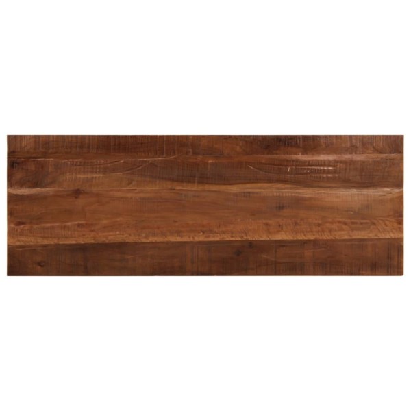 Tablero mesa rectangular madera maciza reciclada 140x50x2,5 cm