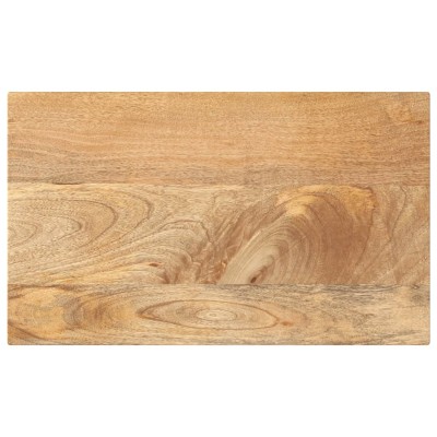 Tablero de mesa rectangular madera maciza mango 60x30x3,8 cm