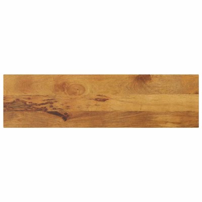 Tablero de mesa rectangular madera maciza mango 110x20x3,8 cm