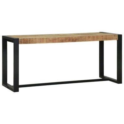 Banco Marrón 100 x 35 x 45 cm Madera maciza de Mango