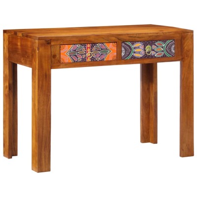 Escritorio Marrón 100 x 50 x 75 cm Madera maciza de Acacia