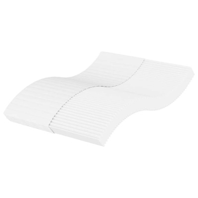 Colchón de espuma dureza H2 H3 blanco 120x210 cm