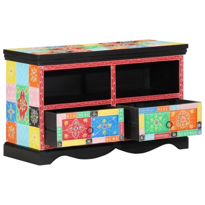 Gabinete de TV con cajón Multicolor 80 x 35 x 50 cm