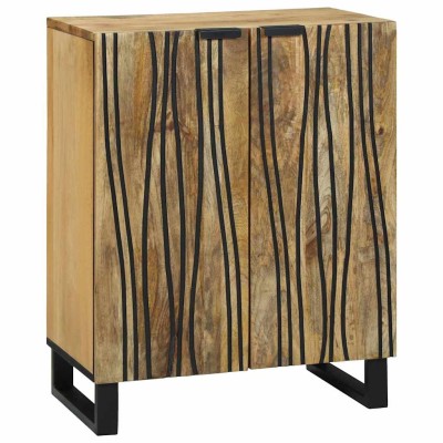Vitrina Marrón 60 x 33.5 x 75 cm Madera maciza de Mango