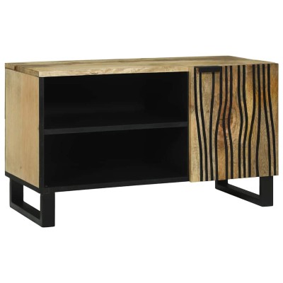 Mueble para TV Marrón 80 x 33 x 46 cm madera maciza de mango