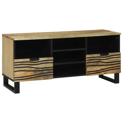 Mueble para TV Marrón 100 x 33 x 46 cm madera maciza de mango