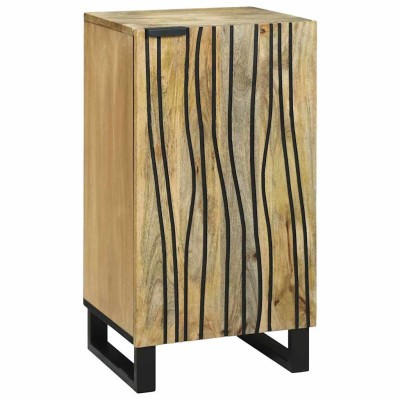 Aparador Marrón 40 x 33 x 75 cm madera maciza de mango
