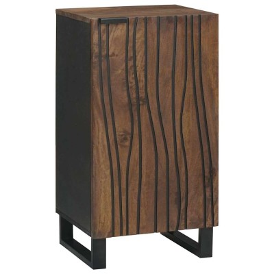 Aparador Marrón 40 x 33 x 75 cm madera maciza de mango