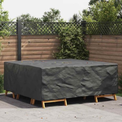 Funda para muebles de exterior Negro 200 x 190 x 85 cm 210D