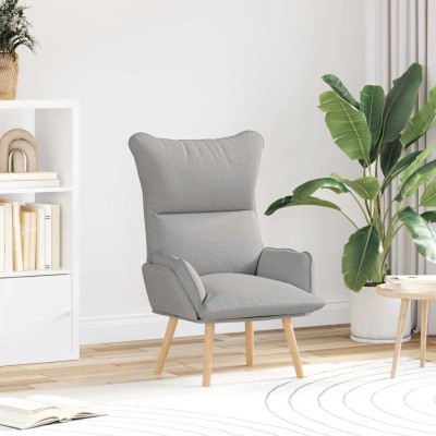 Silla Relax Gris nube 69 x 74 x 93 cm tela