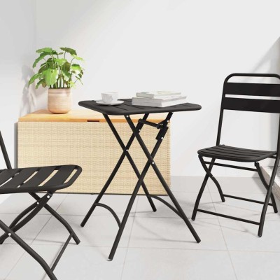 Mesa de Jardín Antracita 55 x 55 x 73 cm