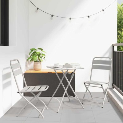 Conjunto bistro 3 pcs Beige Acero
