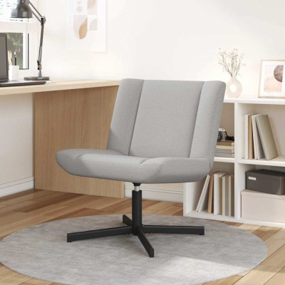 Silla giratoria Gris nube 63 x 75 x 76 cm tela