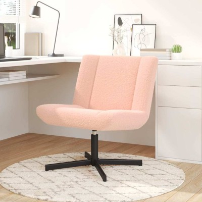 Silla giratoria Rosa 63 x 75 x 76 cm tela