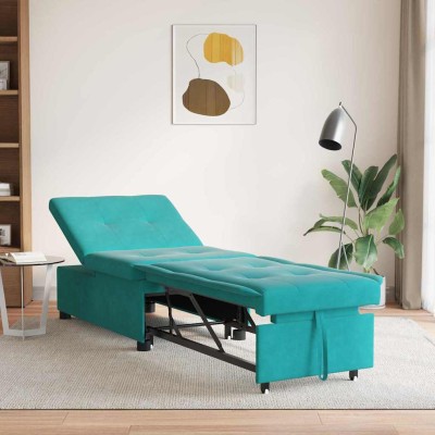 Sofá Cama Tuquesa 67 x 194 x 38 cm Terciopelo
