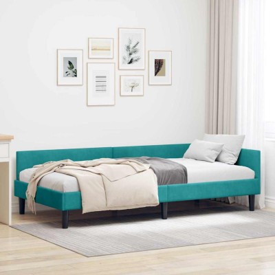 Estructura de Cama Esquinera con cabecera Tuquesa 80 x 200 cm